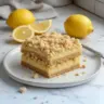 Lemon Crumb Bars with a buttery crumb topping and zesty lemon flavor