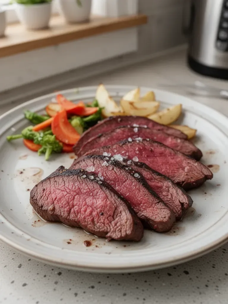 Marinated Venison Steak