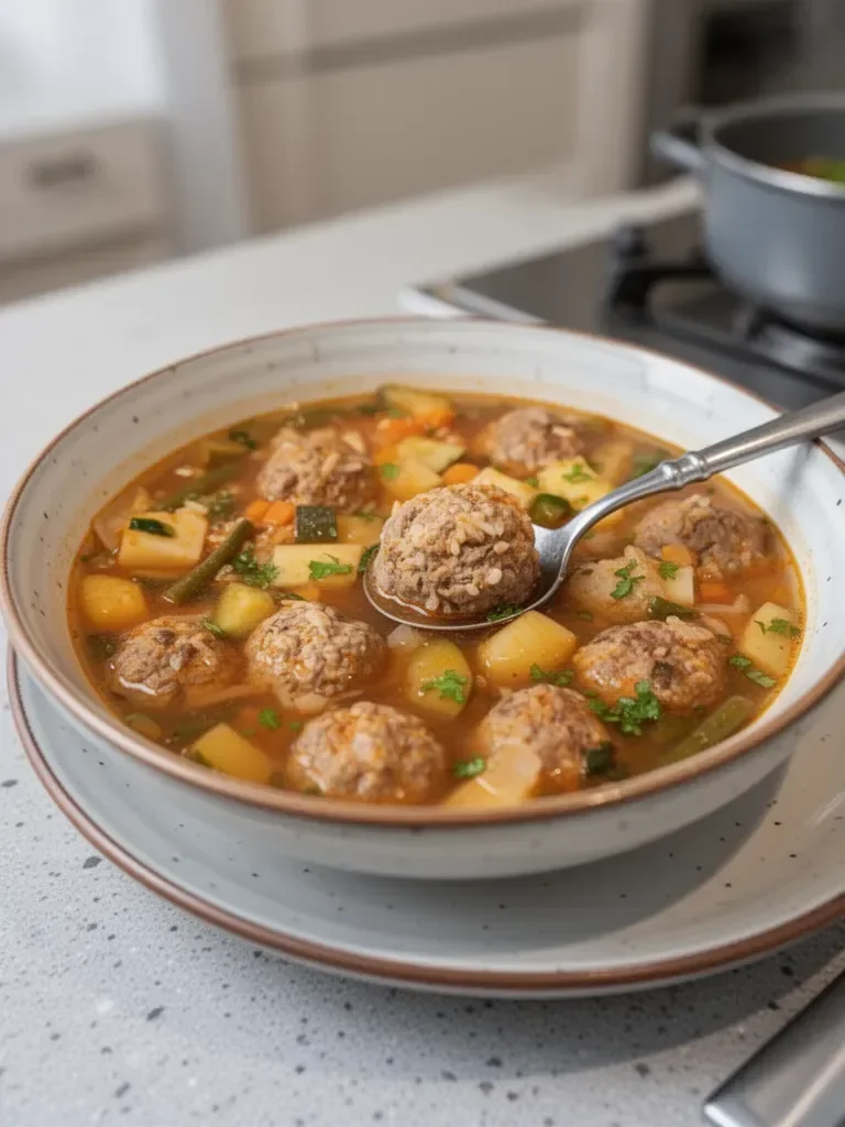 Meatball Soup
