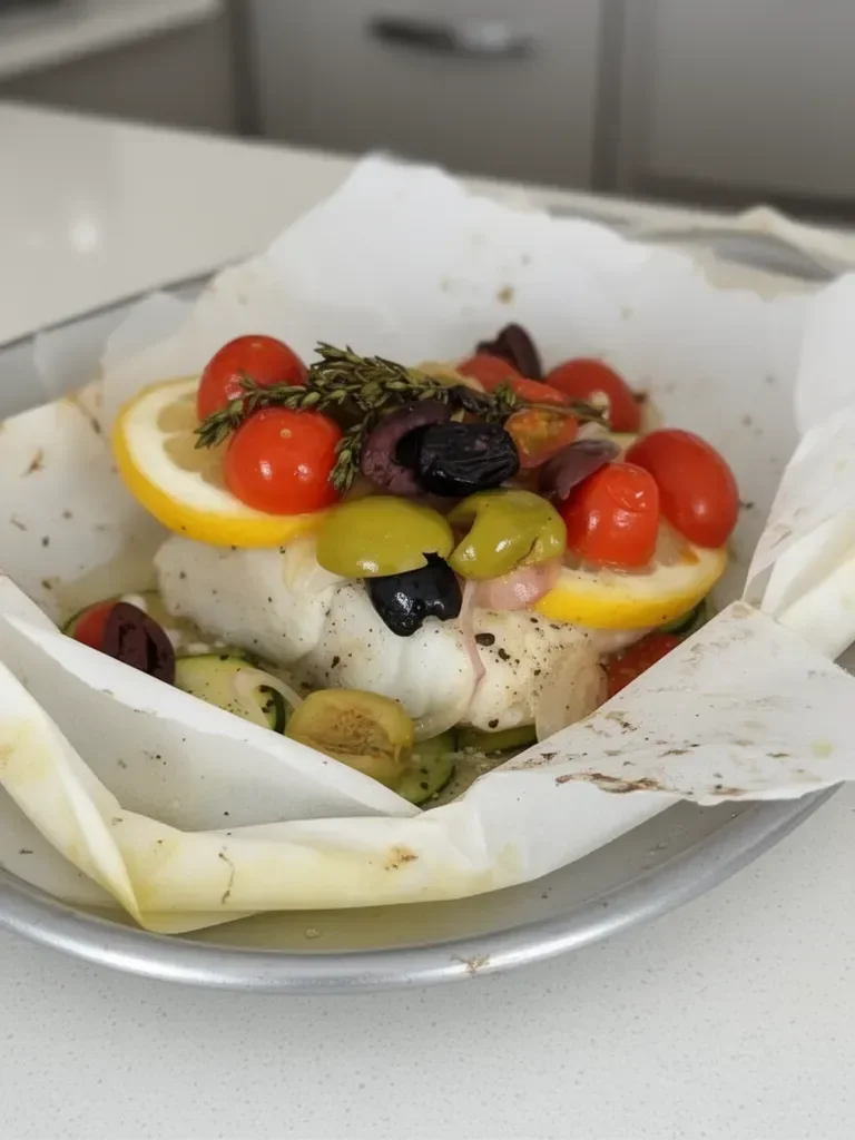 Mediterranean Cod in Parchment