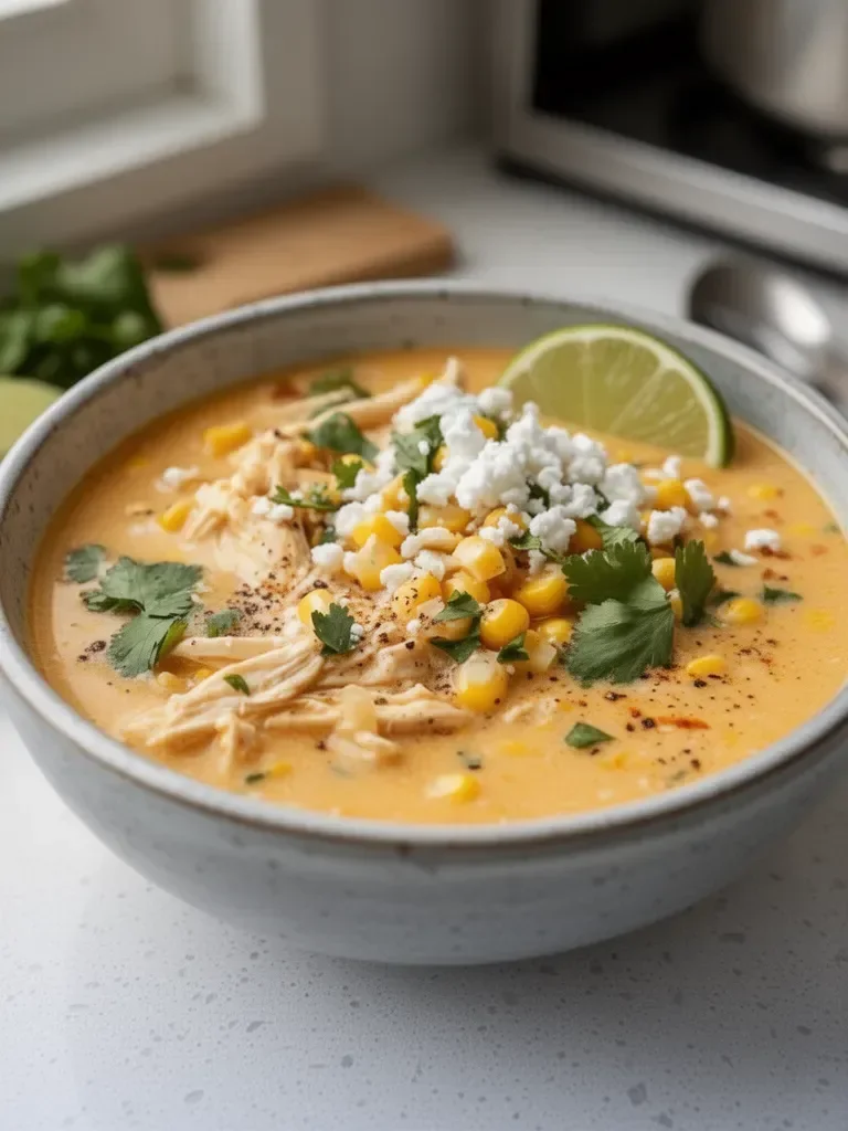 Mexican Street Corn Soup