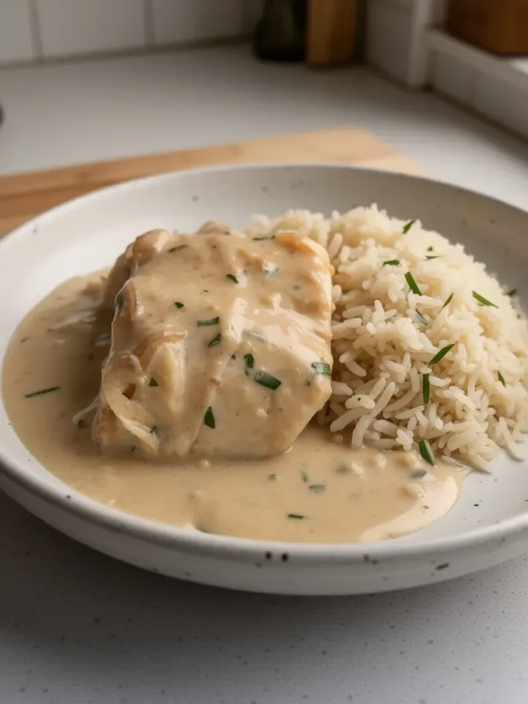 Miso-Coconut Poached Cod with Pandan Rice