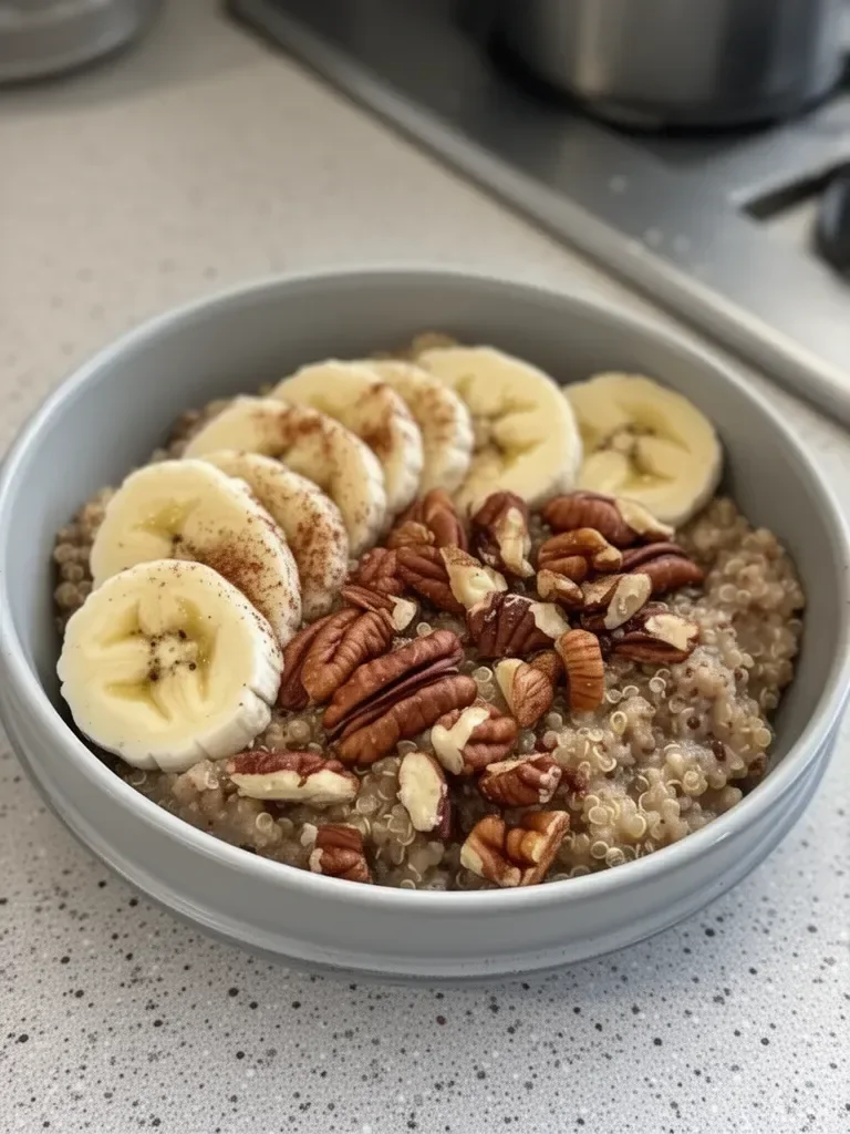 Nutritious Quinoa Oatmeal Breakfast