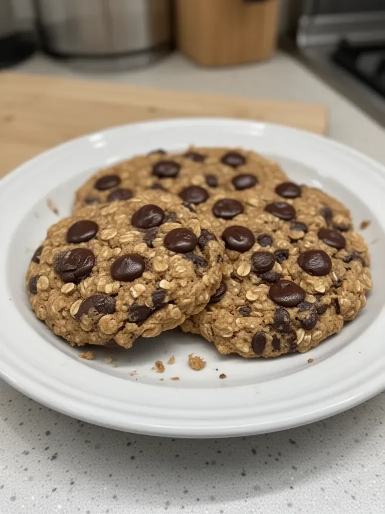 Oatmeal Protein Cookies