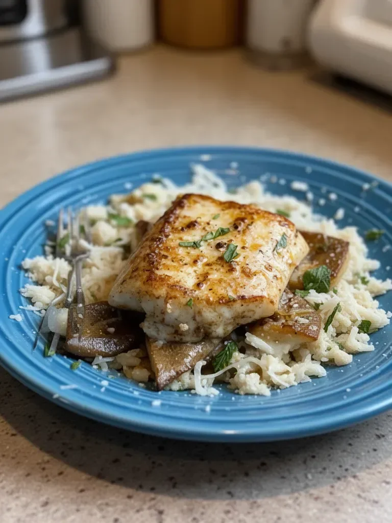 Pan Seared Lingcod