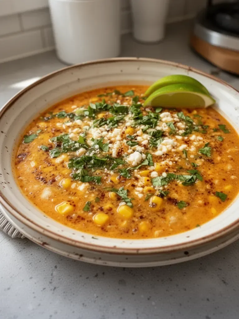 Street Corn Chicken Chili Recipe
