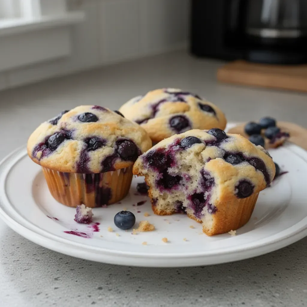 The Best Blueberry Muffins Ever