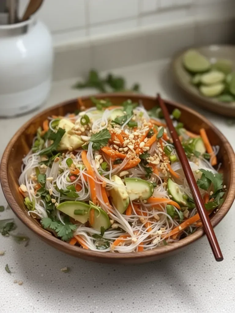 Vietnamese Vermicelli Noodle Salad