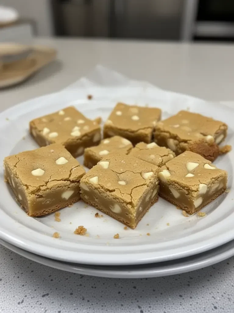 White Chocolate Blondies