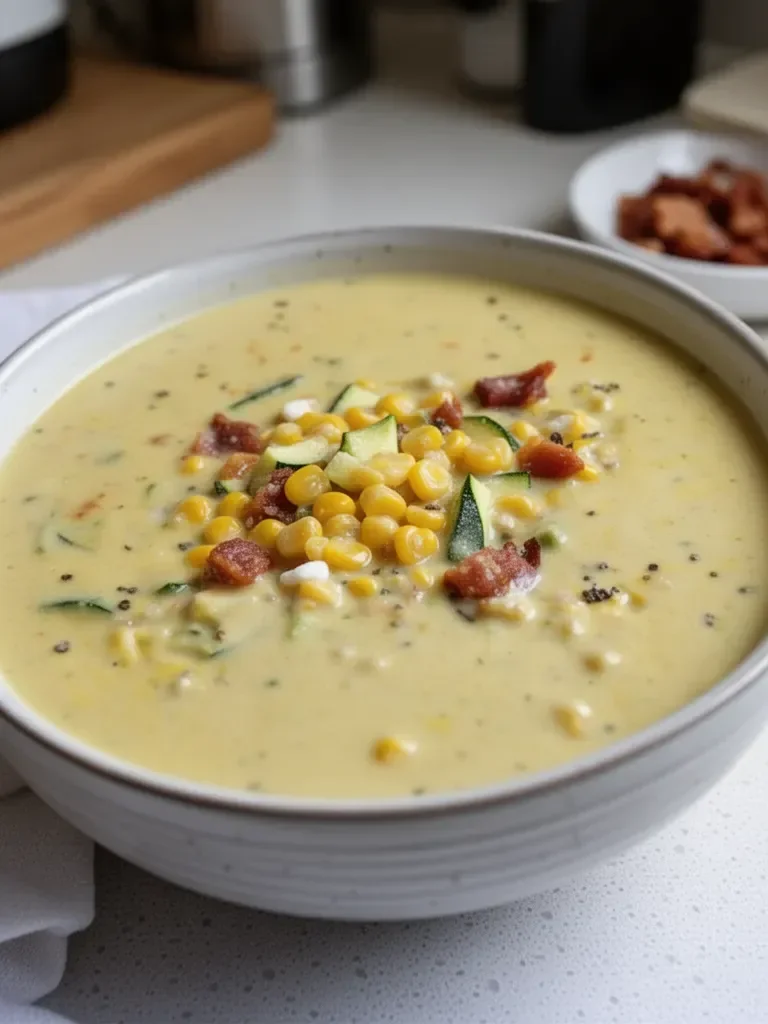 Zucchini Corn Chowder