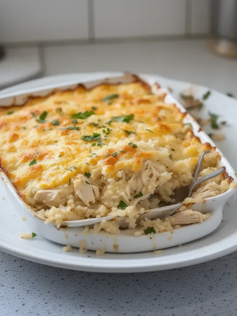 Angel Chicken Rice Casserole