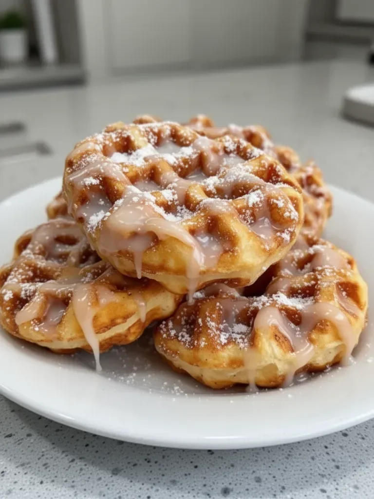 Apple Fritter Waffle Donuts: The Irresistible Mashup You Never Knew You Needed