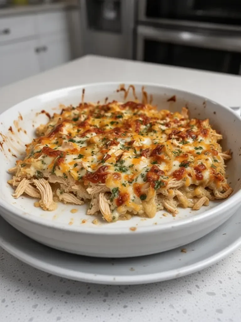 BBQ Ranch Chicken Casserole