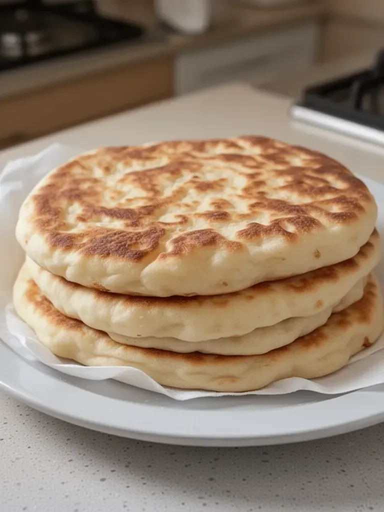 Bread in 10 Minutes: Quick and Fluffy Flatbreads