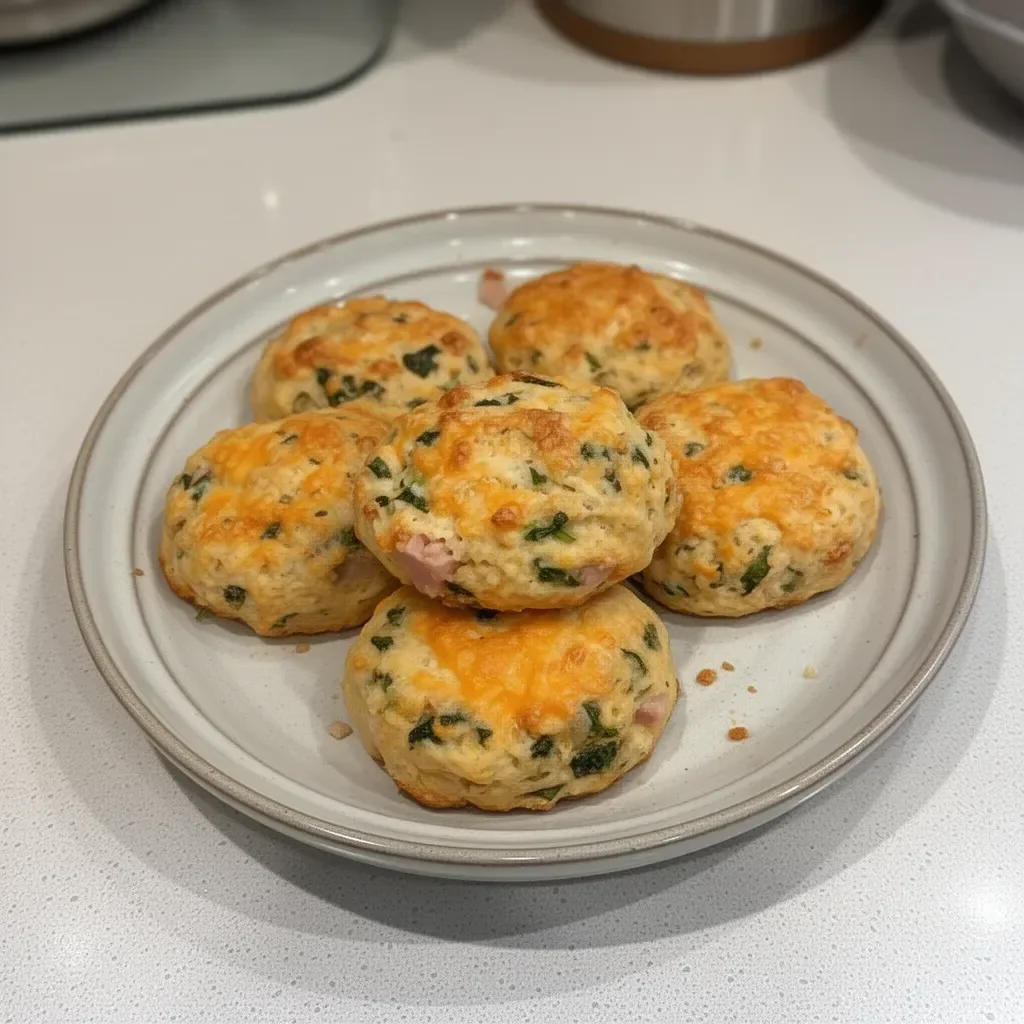 Breakfast Protein Biscuits for a healthy and savory morning meal.