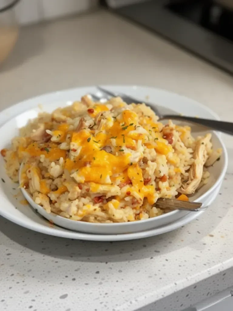 Cracked Out Chicken and Rice Bake