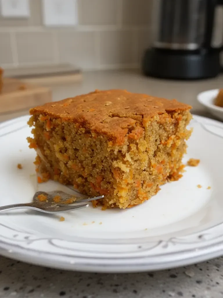 Easy Flourless Oatmeal Carrot Cake Recipe