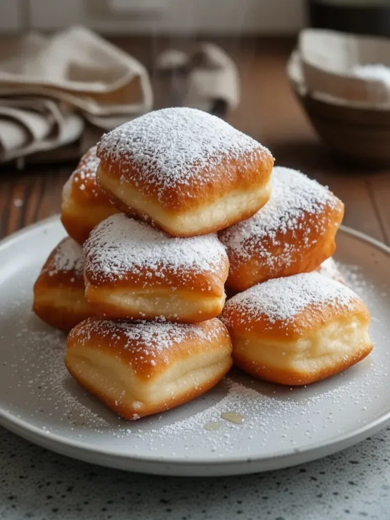 Easy Vanilla French Beignets