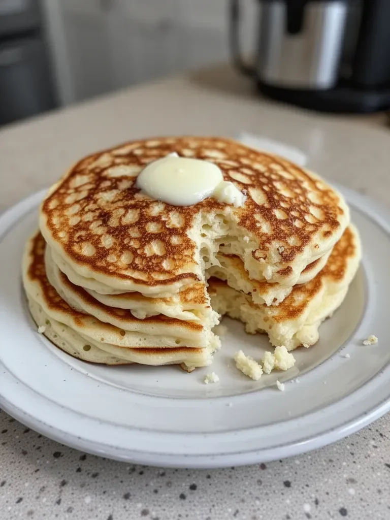Flourless Cottage Cheese Pancakes