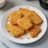 Delicious homemade McDonald's hash browns copycat recipe served hot and crispy