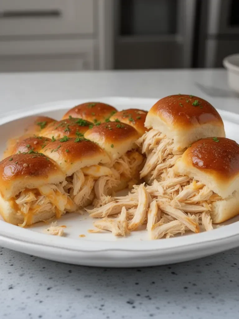 Juicy Chicken Sliders with Rotisserie Chicken