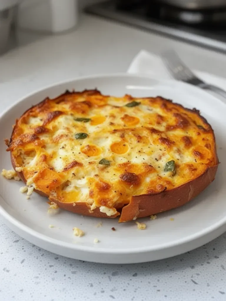 Protein-Packed Sweet Potato Egg Casserole
