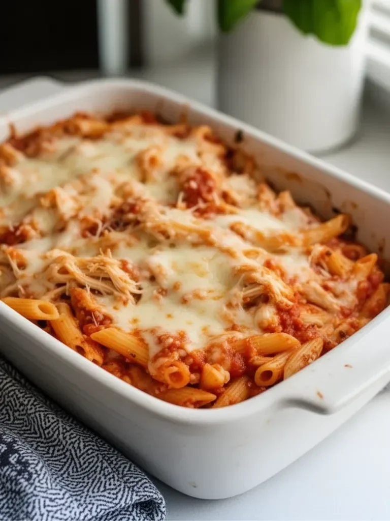 Rotisserie Chicken Parmesan Casserole