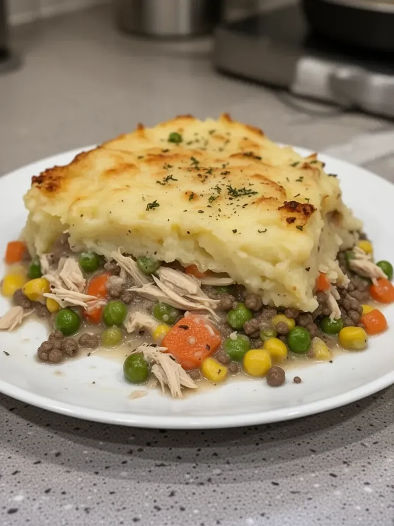 Rotisserie Chicken Shepherd’s Pie