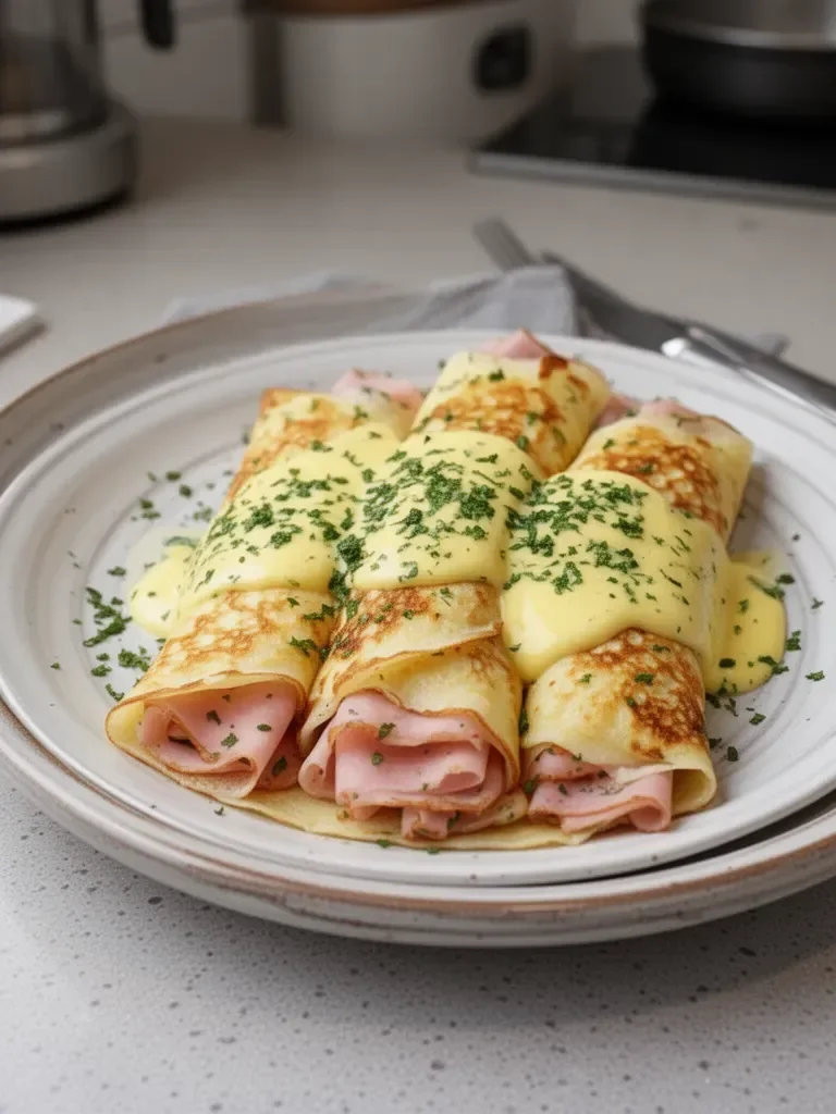 Savory Breakfast Crepes