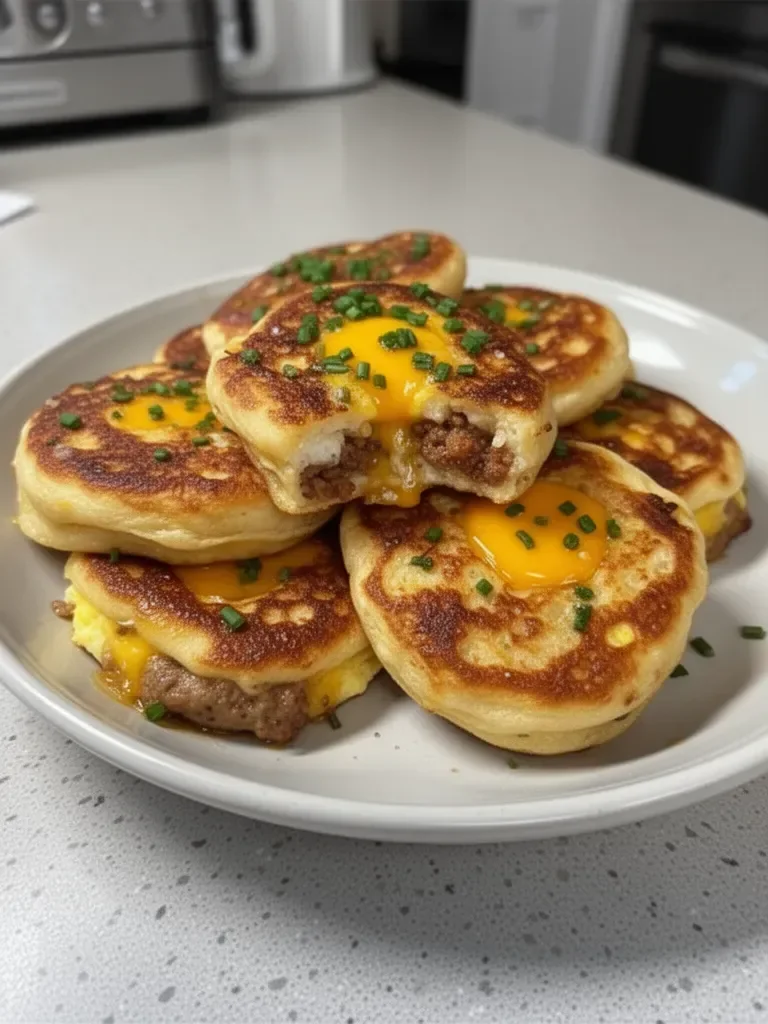 Savory Breakfast McGriddle Bites