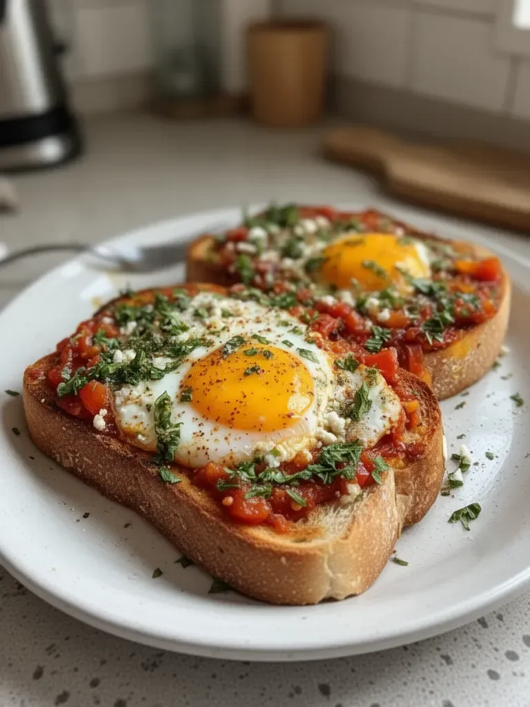 Shakshouka Toast