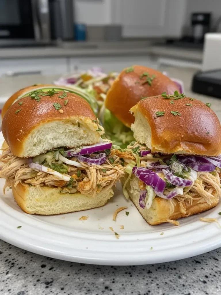 Shredded Rotisserie Chicken Sliders – The Best Game Day Appetizer