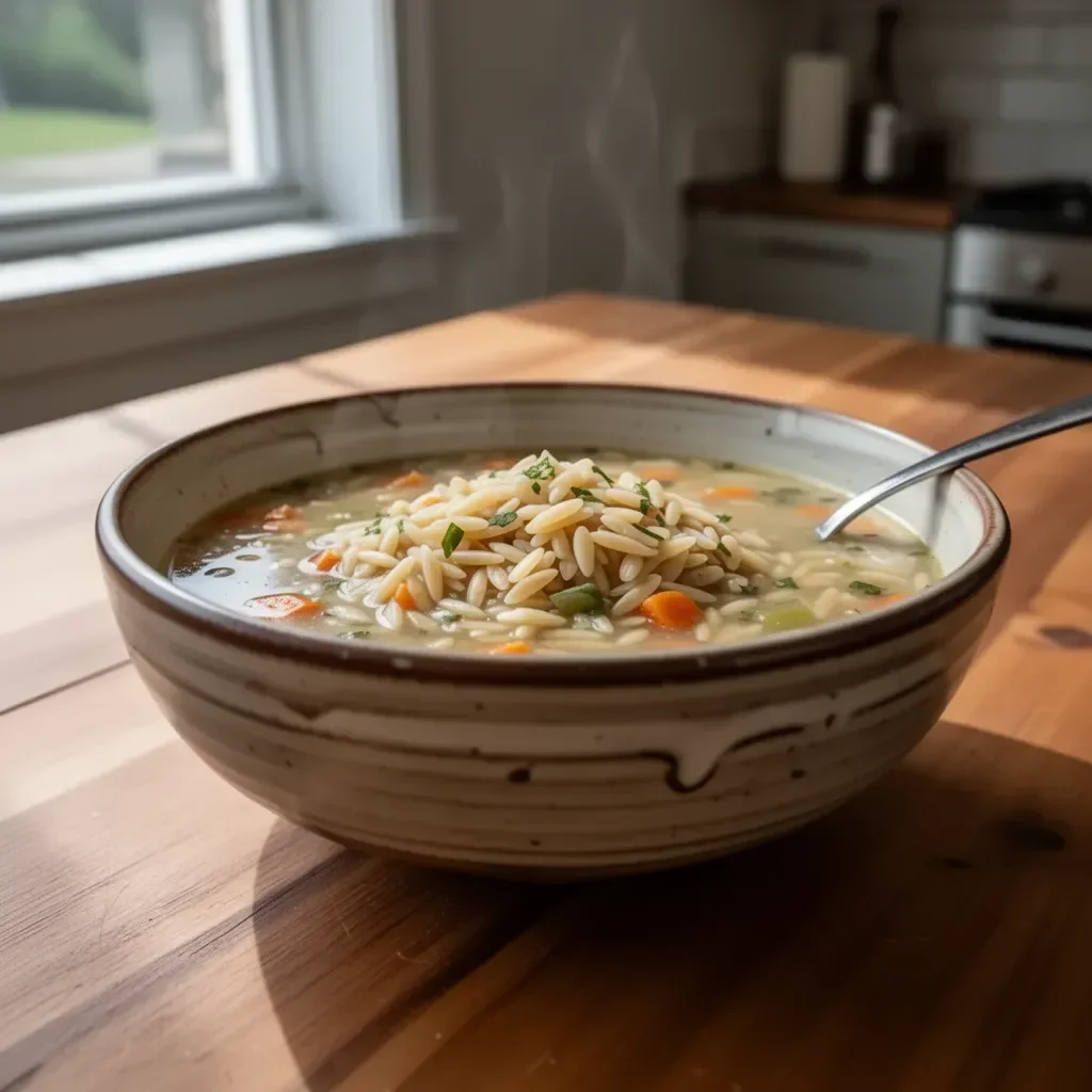 Simple Orzo Soup