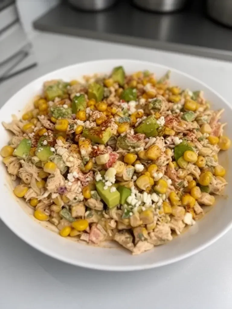 Street Corn Chicken Salad
