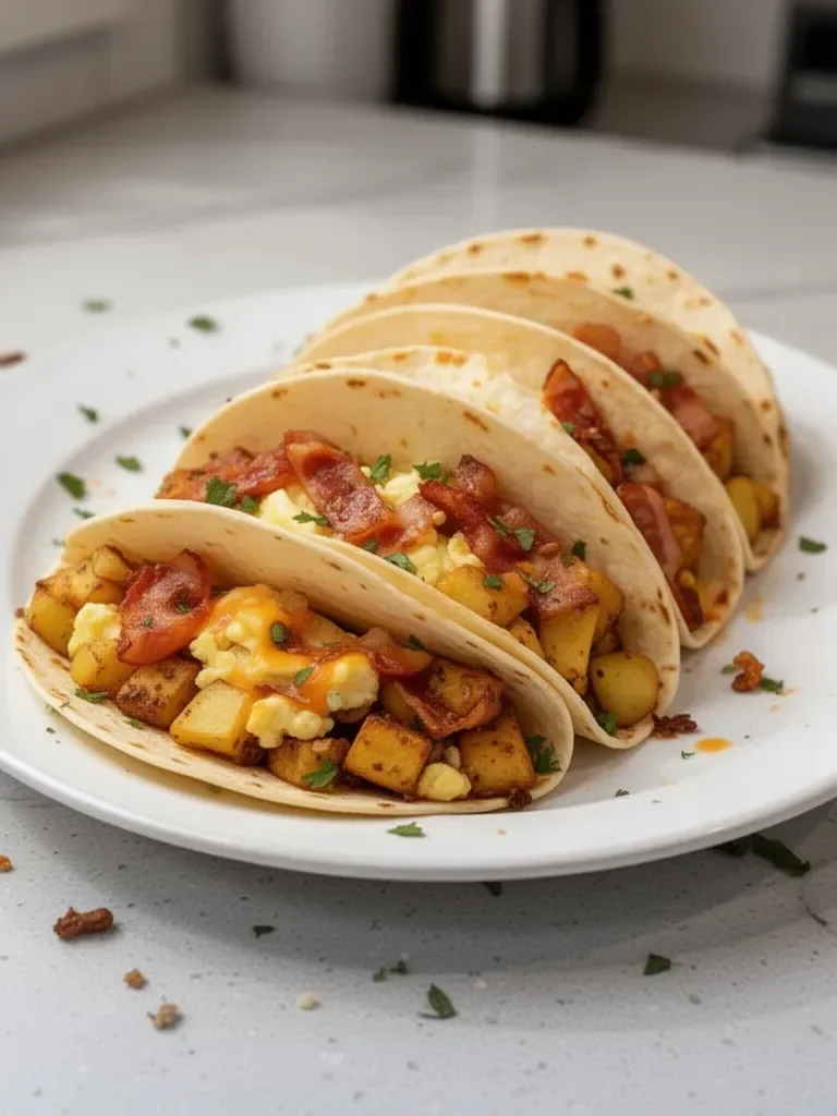Tasty Baked Breakfast Tacos | Easy & Delicious Morning Treat