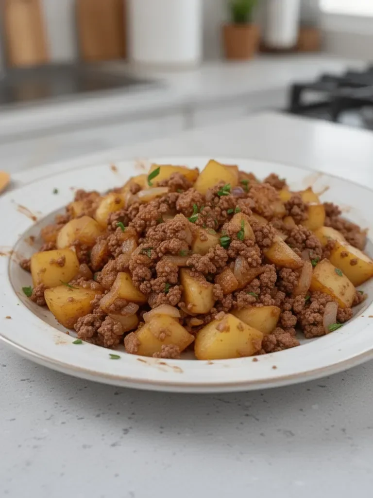 Tasty Ground Venison Hash