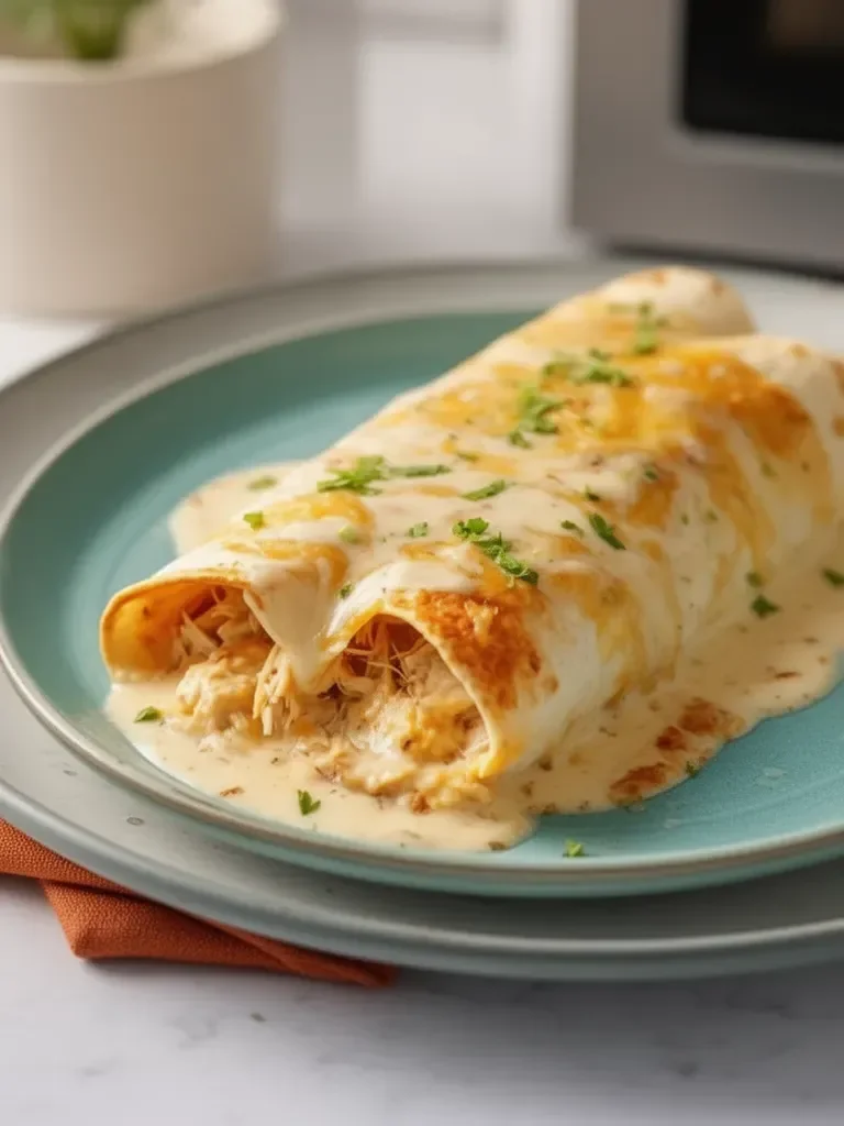 Tasty White Rotisserie Chicken Enchiladas