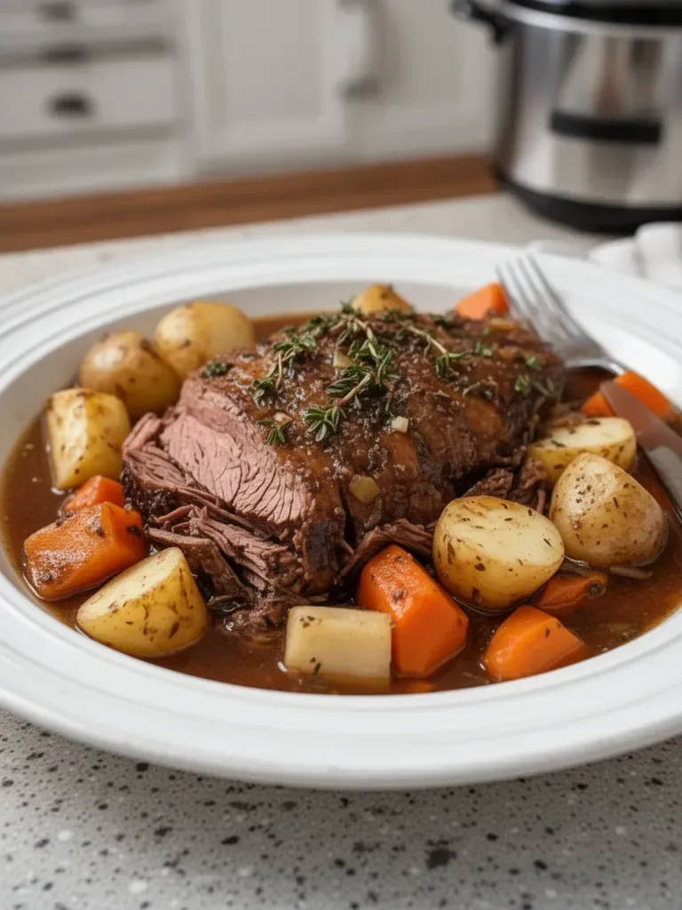 Tender Crock Pot Sirloin Tip Roast with Vegetables: An Incredible Ultimate Recipe