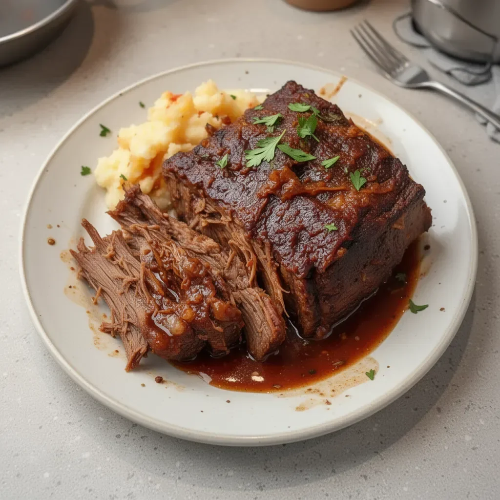 Succulent roast served at Texas Roadhouse, a popular American steakhouse.