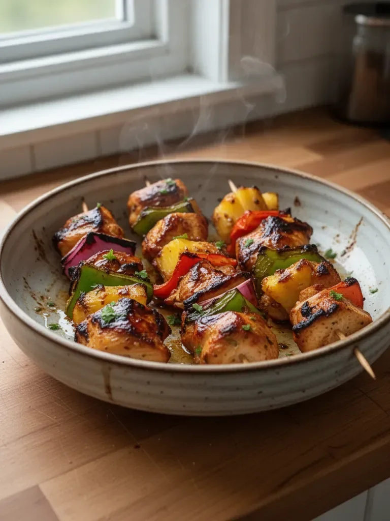 Chicken Pineapple Kabobs