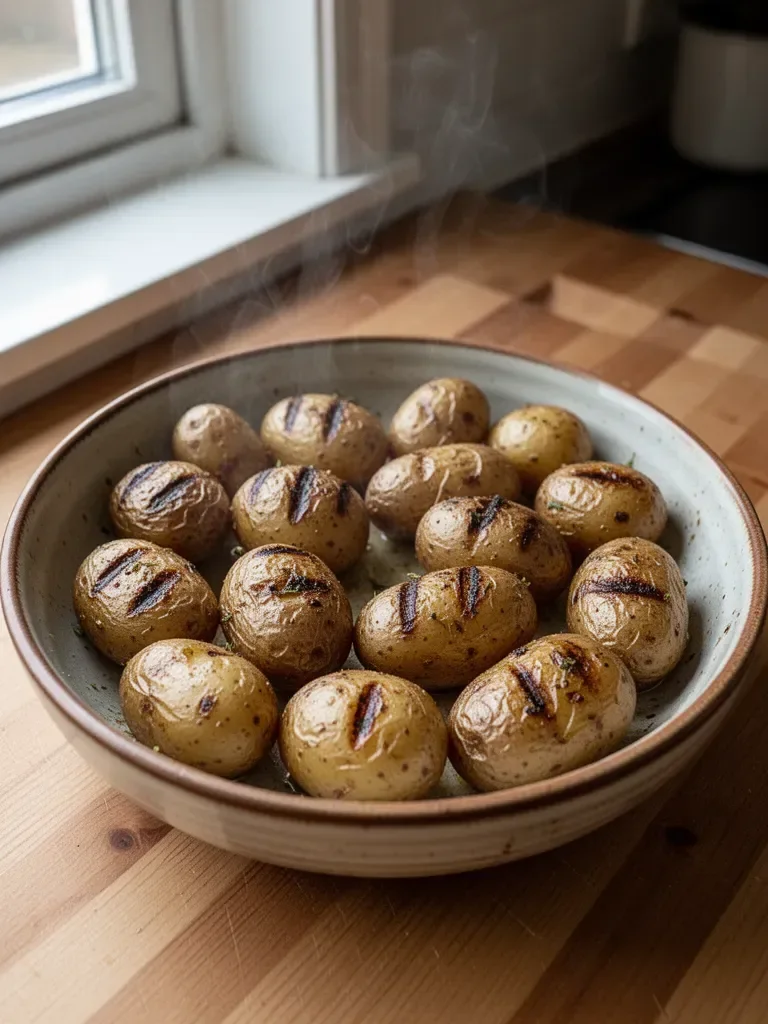 Grilled Baby New Potatoes