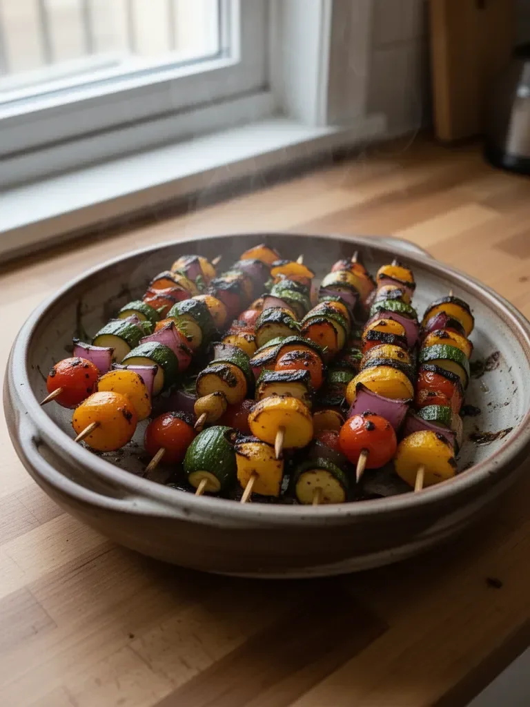 Grilled Vegetable Skewers