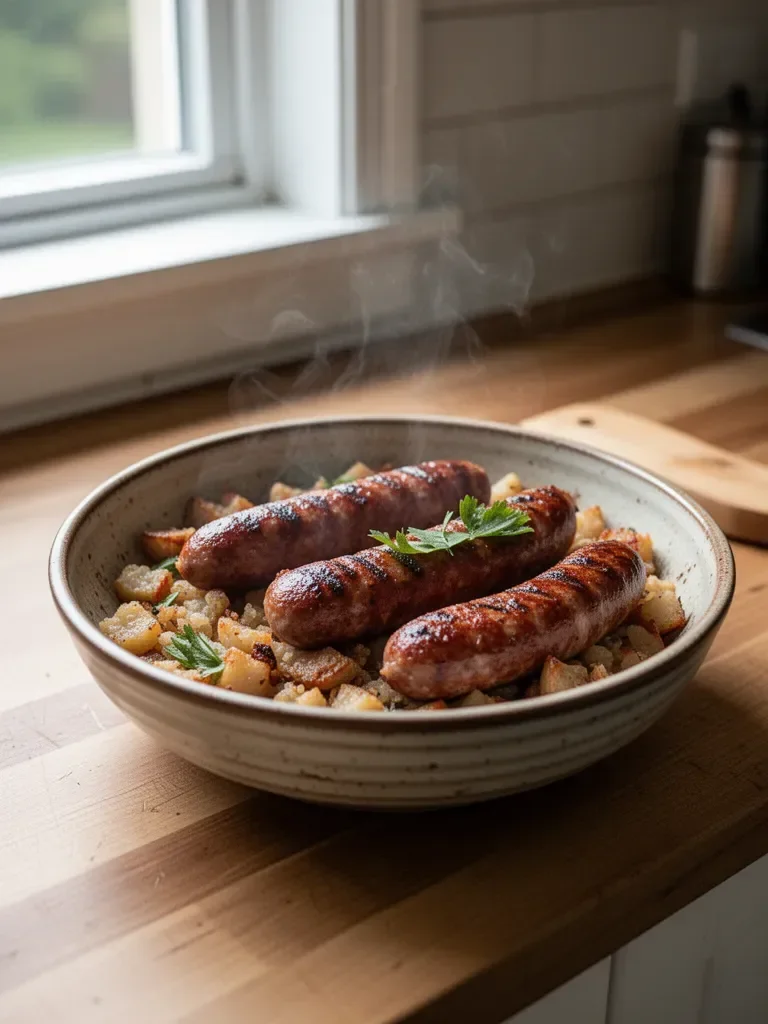 Smoked Sausage on the Grill