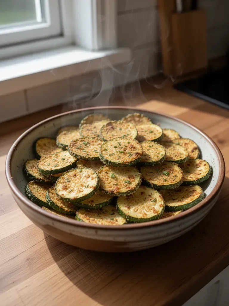 Air Fryer Zucchini Chips