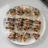 Delicious frozen banana treats, perfect for a refreshing and healthy snack.