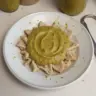 Hot pepper mustard canning recipe with vibrant peppers and mustard seeds.