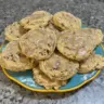 Dolly Parton's delicious banana bread cookies on a plate.