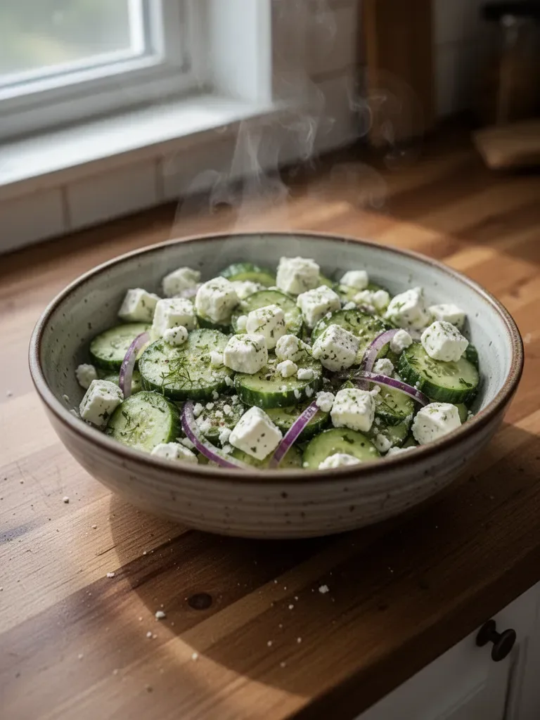 Cucumber Feta Salad