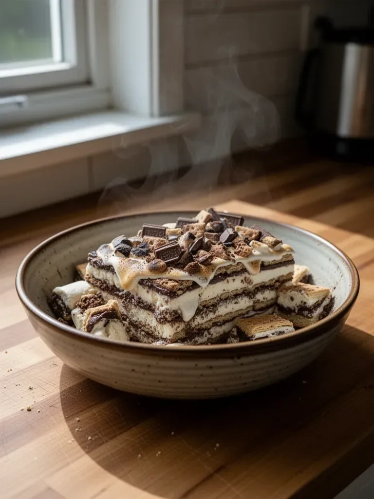 S'mores Icebox Cake